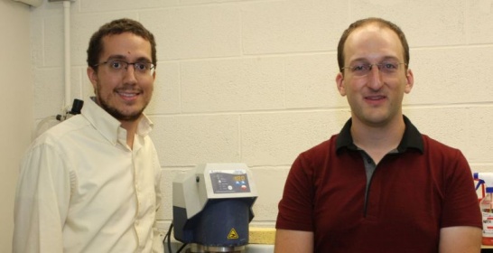 NRL Research Scientist David Carpenter and NSE Professor Mike Short